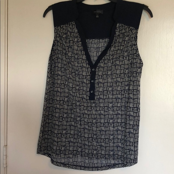 The Limited Navy Blouse - Picture 2 of 5